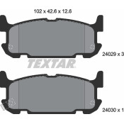 Колодки тормозные Textar дисковые, арт. 2402901