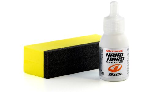 Покрытие для неокрашенного пластика Soft 99 G'Zox Nano Hard Plastic Coat, с водоотталкивающим эффектом, флакон 8мл (+губка), арт. 03131