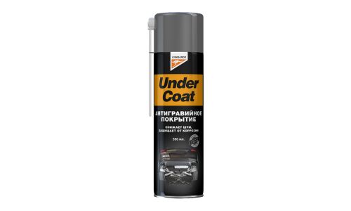 Антигравий Kangaroo Under Coat, с эластичными каучуковыми компонентами, аэрозоль 550мл (+трубка), арт. 331115