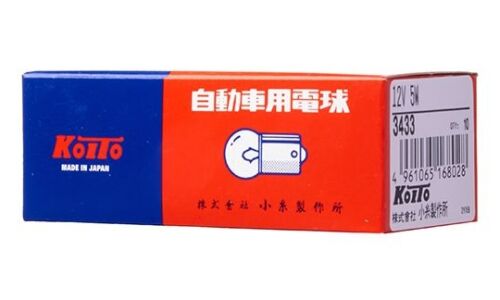 Лампа Koito R5W (BA15s, G18), 5В, 12Вт, арт. 3433