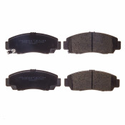 Колодки тормозные дисковые Avantech, передние, комплект на ось (4 шт), арт. AV581