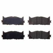 Колодки тормозные дисковые Avantech, передние, комплект на ось (4 шт), арт. AV1097