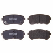 Колодки тормозные дисковые Avantech, задние, комплект на ось (4 шт), арт. AV009