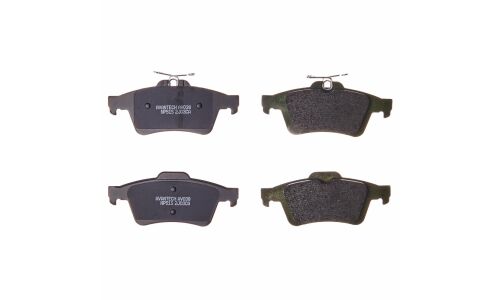 Колодки тормозные дисковые Avantech, задние, комплект на ось (4 шт), арт. AV038