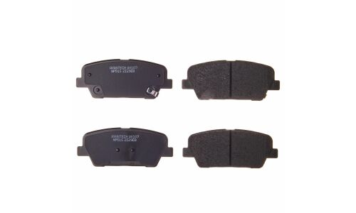 Колодки тормозные дисковые Avantech, задние, комплект на ось (4 шт), арт. AV107