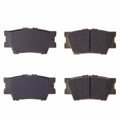 Колодки тормозные дисковые Avantech, задние, комплект на ось (4 шт), арт. AV135