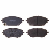 Колодки тормозные дисковые Avantech, передние, комплект на ось (4 шт), арт. AV172