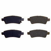 Колодки тормозные дисковые Avantech, задние, комплект на ось (4 шт), арт. AV1082