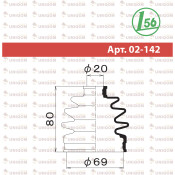 Пыльник привода Maruichi, арт. 02-142