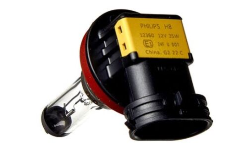 Лампа галогенная Koito Halogen H8 (PGJ19-1, T11), 12В, 35Вт, 3200К, 1 шт, арт, P0120