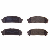 Колодки тормозные дисковые Avantech, задние, комплект на ось (4 шт), арт. AV443