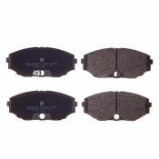 Колодки тормозные дисковые Avantech, передние, комплект на ось (4 шт), арт. AV722