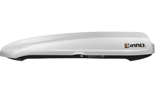 Автобокс на крышу INNO New Shadow 16, пластиковый, 440л, 2000х810х340мм, крепление Memory Mount, двустороннее открывание, цвет серебристый матовый, арт. BRA1260U6