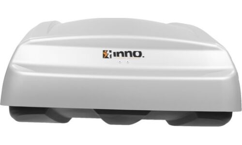 Автобокс на крышу INNO New Shadow 16, пластиковый, 440л, 2000х810х340мм, крепление Memory Mount, двустороннее открывание, цвет серебристый матовый, арт. BRA1260U6