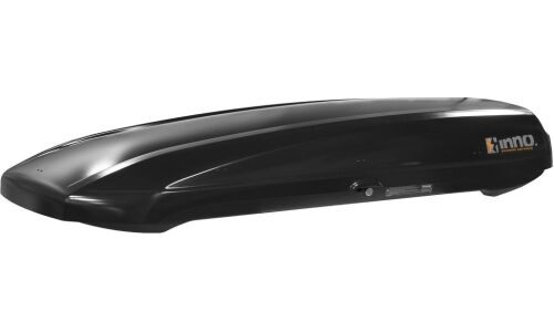 Автобокс на крышу INNO New Shadow 16, пластиковый, 440л, 2000х810х340мм, крепление Memory Mount, двустороннее открывание, цвет чёрный матовый, арт. BRA1260U5