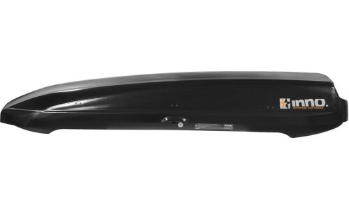 Автобокс на крышу INNO New Shadow 16, пластиковый, 440л, 2000х810х340мм, крепление Memory Mount, двустороннее открывание, цвет чёрный матовый, арт. BRA1260U5