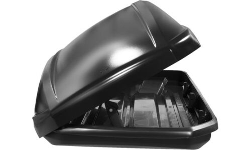 Автобокс на крышу INNO New Shadow 16, пластиковый, 440л, 2000х810х340мм, крепление Memory Mount, двустороннее открывание, цвет чёрный матовый, арт. BRA1260U5
