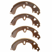 Колодки тормозные барабанные Avantech, комплект на ось (4 шт), арт. AVS0102