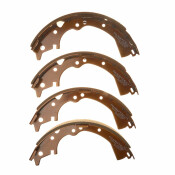 Колодки тормозные барабанные Avantech, комплект на ось (4 шт), арт. AVS0107