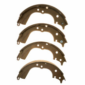 Колодки тормозные барабанные Avantech, комплект на ось (4 шт), арт. AVS0115