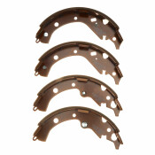 Колодки тормозные барабанные Avantech, комплект на ось (4 шт), арт. AVS0119