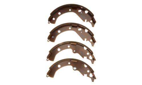Колодки тормозные барабанные Avantech, комплект на ось (4 шт), арт. AVS0119