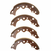 Колодки тормозные барабанные Avantech, комплект на ось (4 шт), арт. AVS0203