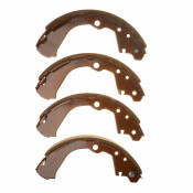 Колодки тормозные барабанные Avantech, комплект на ось (4 шт), арт. AVS0205