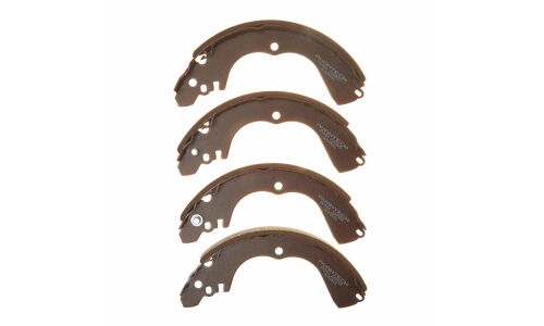 Колодки тормозные барабанные Avantech, комплект на ось (4 шт), арт. AVS0501