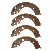 Колодки тормозные барабанные Avantech, комплект на ось (4 шт), арт. AVS0301