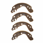 Колодки тормозные барабанные Avantech, комплект на ось (4 шт), арт. AVS0302