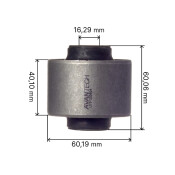 Сайлентблок задней тяги Avantech, задний, для Mitsubishi Pajero, арт. ASB0508