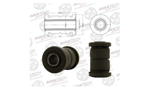 Сайлентблок переднего нижнего рычага Avantech, арт. ASB0139