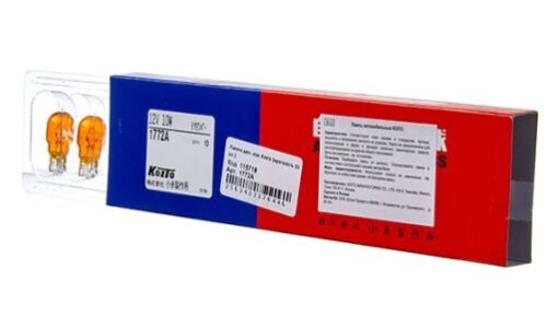 Лампа Koito WY10W (W2.1x9.5d, T13), 12В, 10Вт, оранжевая, арт. 1772A