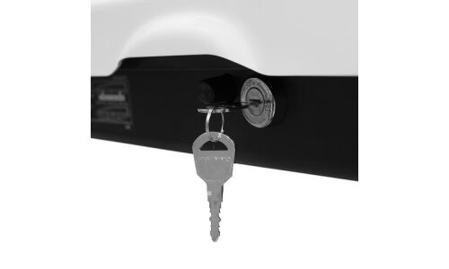 Автобокс на крышу INNO New Shadow 16, пластиковый, 440л, 2000х810х340мм, крепление Memory Mount, двустороннее открывание, цвет белый глянцевый, арт. BRA1250U1