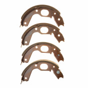 Колодки тормозные барабанные Avantech, комплект на ось (4 шт), арт. AVS0503