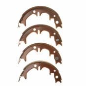 Колодки тормозные барабанные Avantech стояночного тормоза, комплект на ось (4 шт), арт. AVS0123