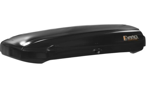 Автобокс на крышу INNO New Shadow 14, пластиковый, 400л, 1800x830x340мм, крепление Quick Mount, двустороннее открывание, цвет чёрный матовый, арт. BRA1460U5