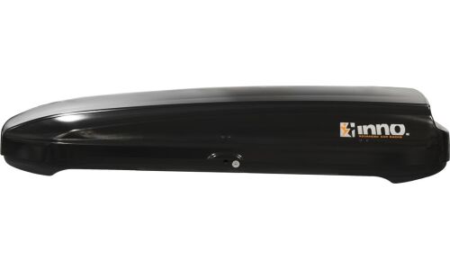Автобокс на крышу INNO New Shadow 14, пластиковый, 400л, 1800x830x340мм, крепление Quick Mount, двустороннее открывание, цвет чёрный матовый, арт. BRA1460U5
