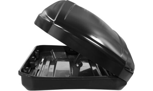 Автобокс на крышу INNO New Shadow 14, пластиковый, 400л, 1800x830x340мм, крепление Quick Mount, двустороннее открывание, цвет чёрный матовый, арт. BRA1460U5