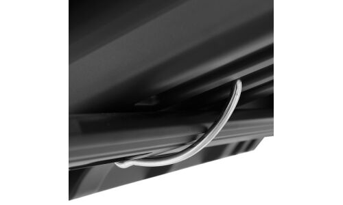Автобокс на крышу INNO New Shadow 14, пластиковый, 400л, 1800x830x340мм, крепление Quick Mount, двустороннее открывание, цвет чёрный матовый, арт. BRA1460U5
