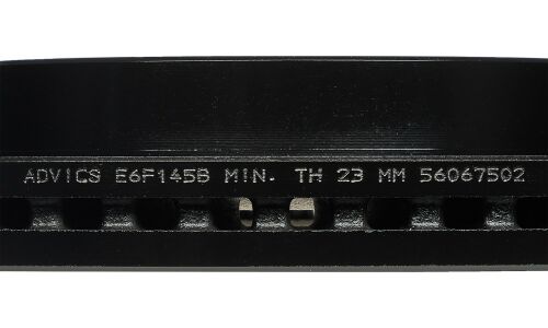 Диск тормозной ADVICS, арт. E6F145B