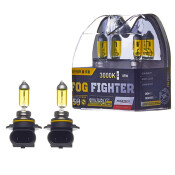 Лампа галогенная Avantech Fog Fighter HB4(9006) (P22d, T12), 12В, 51Вт (соответствует 85Вт), 3000К, комплект 2 шт, арт. AB3006