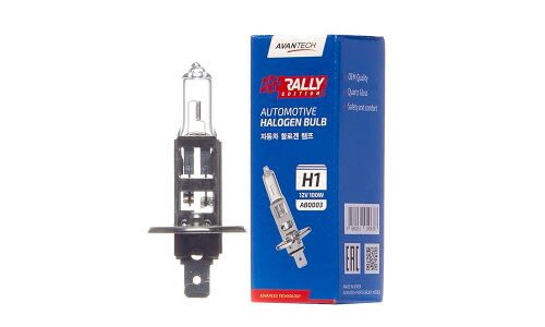 Лампа галогенная Avantech Rally Edition H1 (P14.5s, T8), 12В, 100Вт, 3200К, 1 шт, арт. AB0003