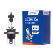 Лампа галогенная Avantech Halogen Bulb H4 (P43t, T16), 24В, 75/70Вт, 3200К, 1 шт, арт. AB0015