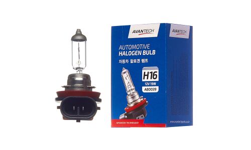 Лампа галогенная Avantech H16 (PGJ19-3, T11), 12В, 19Вт, 3000К, 1 шт, арт. AB0039