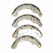 Колодки тормозные барабанные Double Force, комплект на ось (4 шт), арт. DFS0619