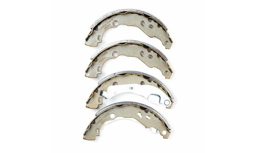 Колодки тормозные барабанные Double Force, комплект на ось (4 шт), арт. DFS0619