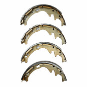 Колодки тормозные барабанные Double Force, комплект на ось (4 шт), арт. DFS1141