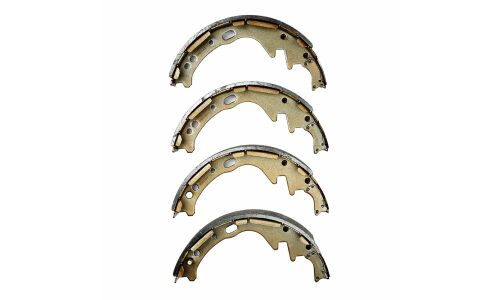 Колодки тормозные барабанные Double Force, комплект на ось (4 шт), арт. DFS1141